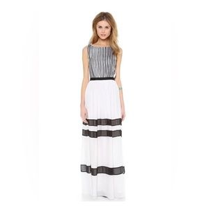 Alice + Olivia Rae Silk Pleated Dress